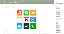Desktop Screenshot of blog.4easysoft.com